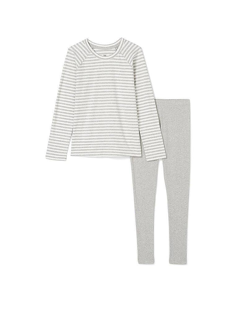 MARC O'POLO Pyjama grau | M
